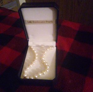 14k fresh water pearls